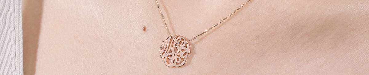 Ginette NY Monograms jewelry