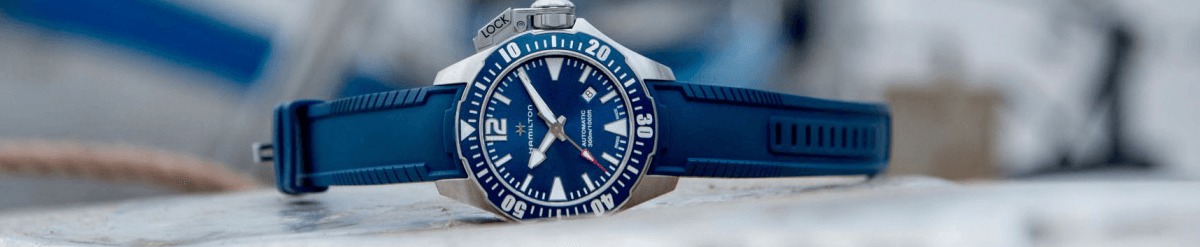 Montres Hamilton Khaki Navy Frogman