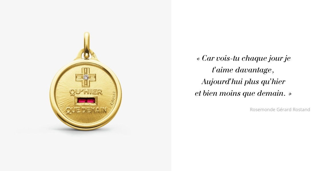 Médaille Amour Augis L’Essentielle J4991X0000