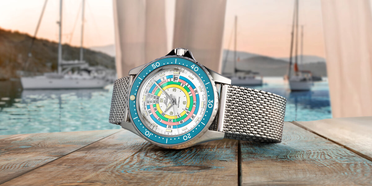 Mido Ocean Star Decompression WorldTimer GMT