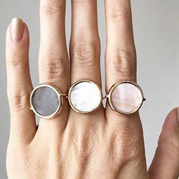 Disc Rings - Ginette NY