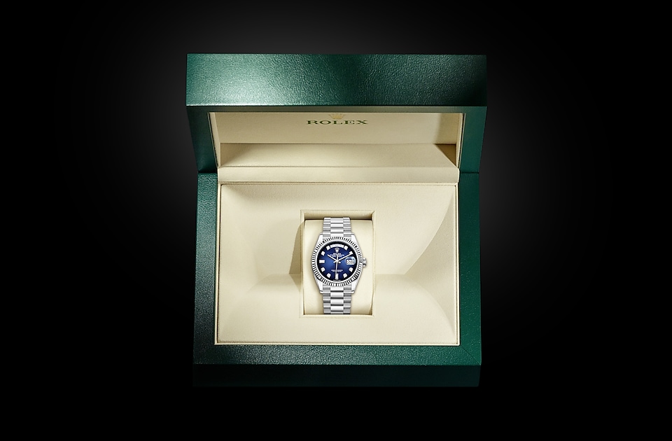 Rolex - DAY-DATE - Oyster, 36 mm, white gold