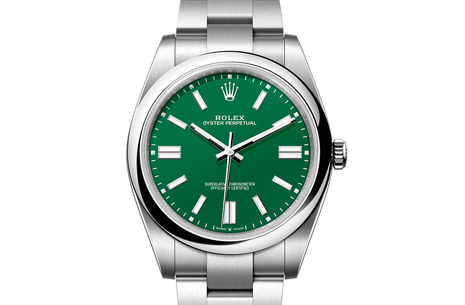 Rolex - OYSTER PERPETUAL - Oyster, 41 mm, acier Oystersteel