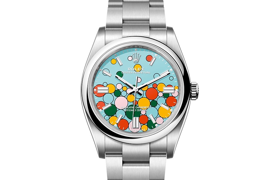 Rolex - OYSTER PERPETUAL - Oyster, 36 mm, acier Oystersteel