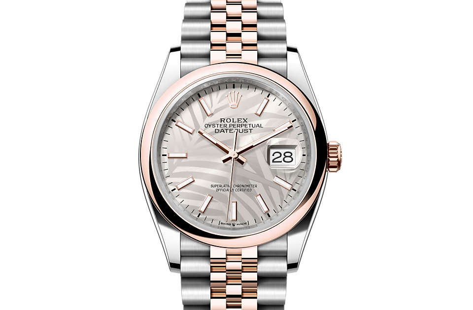 Rolex - DATEJUST - Oyster, 36 mm, Oystersteel and Everose gold