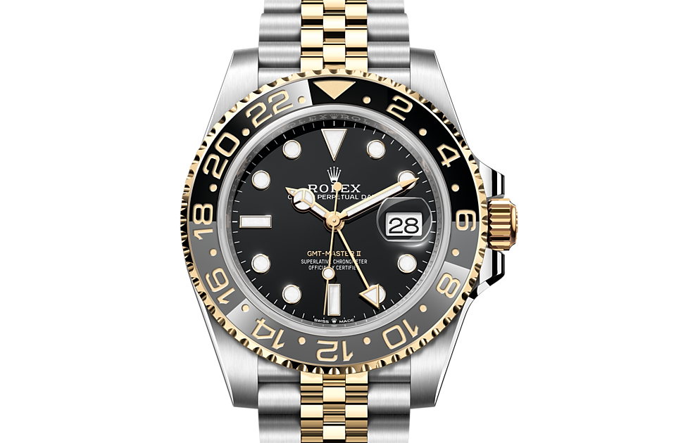 Rolex - GMT-MASTER II - Oyster, 40 mm, Oystersteel and yellow gold