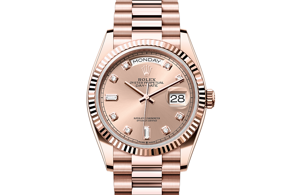 Rolex - DAY-DATE - Oyster, 36 mm, Everose gold