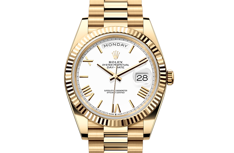 Rolex - DAY-DATE - Oyster, 40 mm, yellow gold
