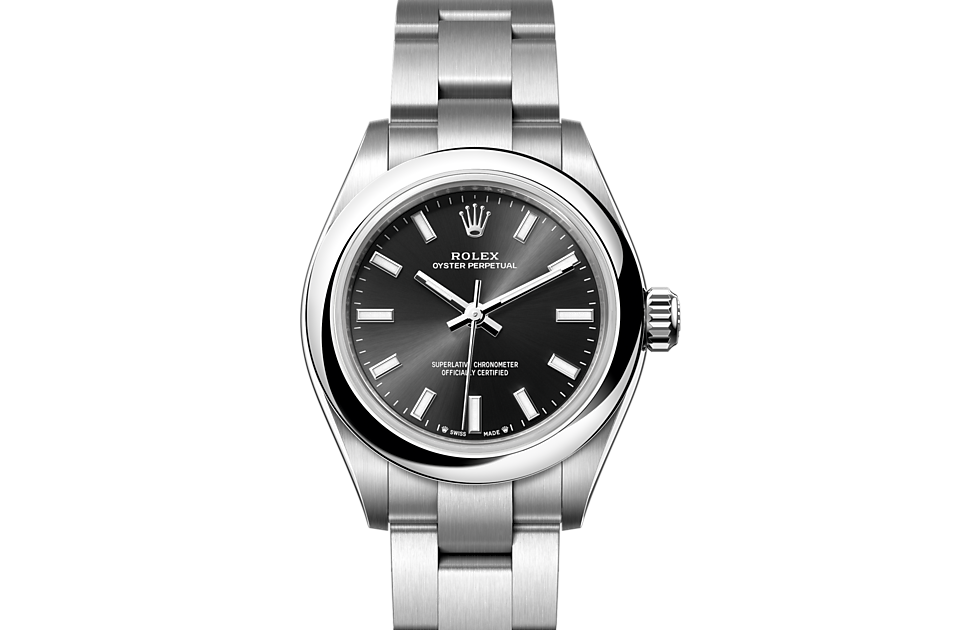 Rolex - OYSTER PERPETUAL - Oyster, 28 mm, acier Oystersteel