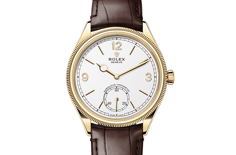 Rolex - 1908 - 39 mm, 18 ct yellow gold, polished finish