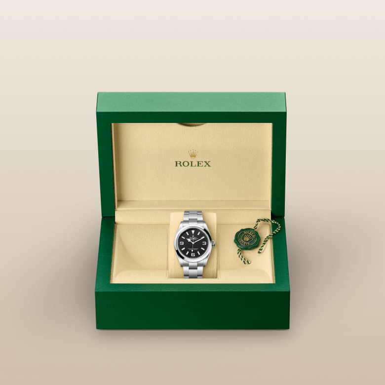 ROLEX 時計用 空箱 39139.64-OYSTER M メンズ 緑 正規/純正品】ROLEX ロレックス 空箱 BOX ケース 39139 04 緑