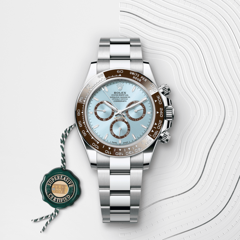 Rolex Cosmograph Daytona Oyster, 40 mm, platine M126506-0001