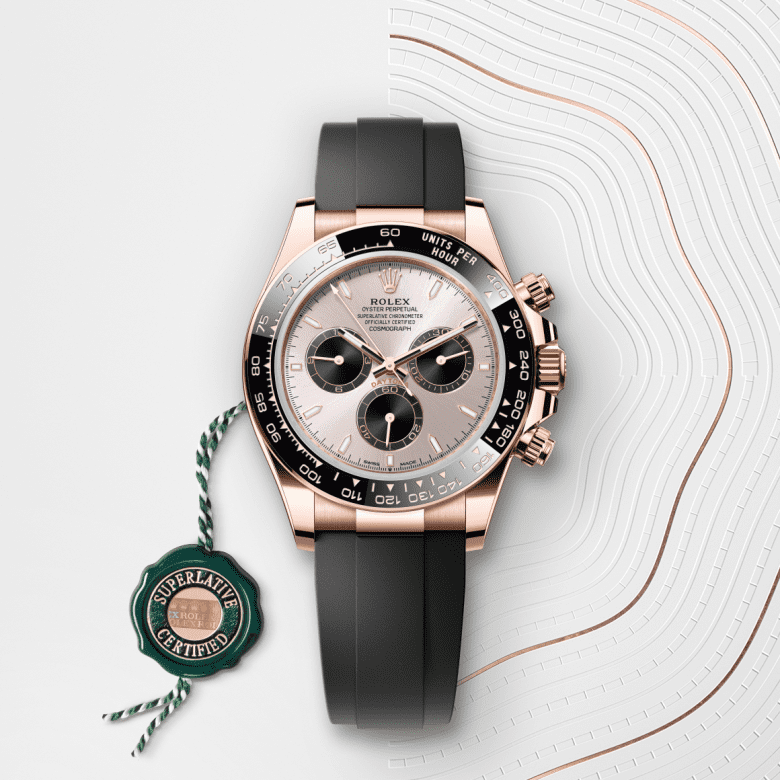 Rolex Cosmograph Daytona Oyster, 40 mm, or Everose M126515LN-0006
