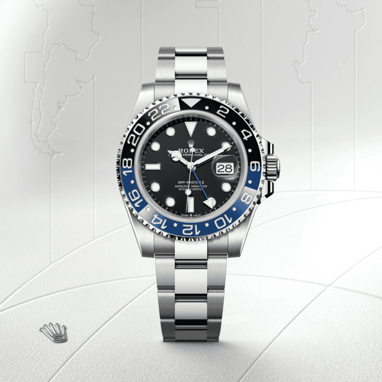 Rolex GMT-Master II Oyster, 40 mm, acier Oystersteel M126710BLNR-0003