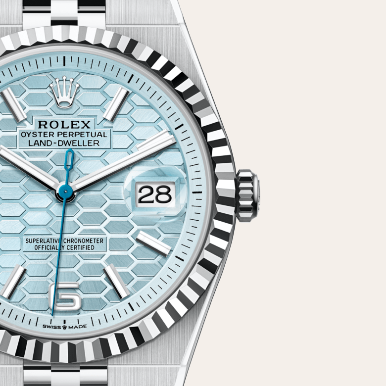 Rolex Land-Dweller 40 Oyster, 40 mm, platine M127336-0001