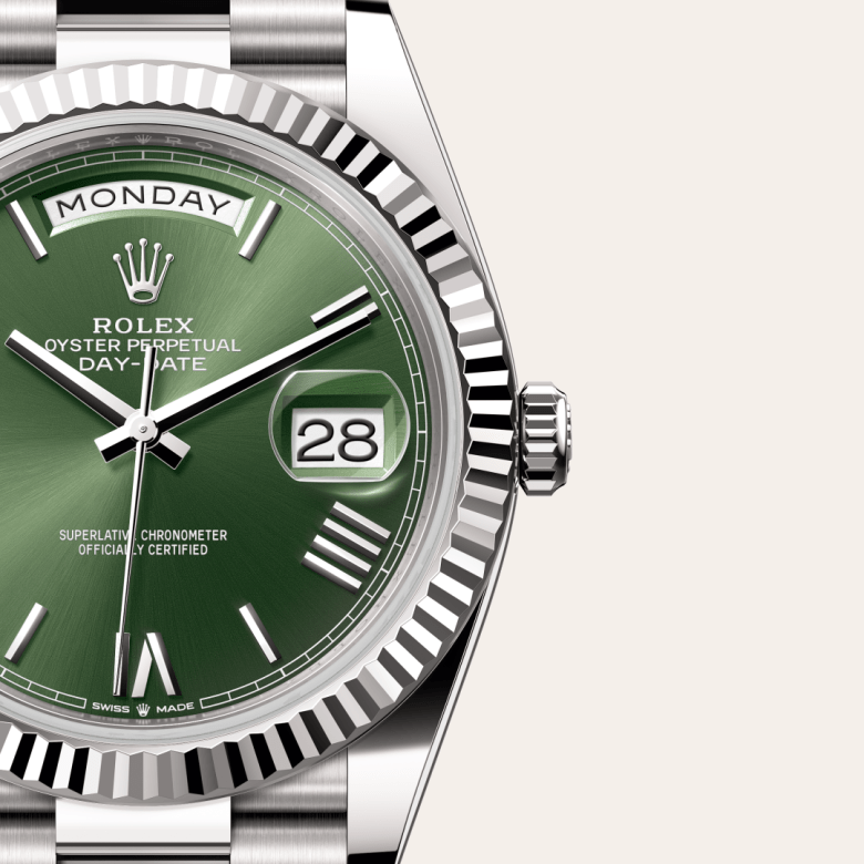 Rolex Day-Date 40 Oyster, 40 mm, or gris M228239-0033