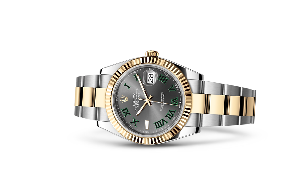 Rolex - DATEJUST - Oyster, 41 mm, Oystersteel and yellow gold