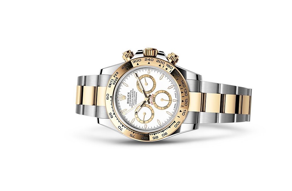 Rolex - COSMOGRAPH DAYTONA - Oyster, 40 mm, acier Oystersteel et or jaune