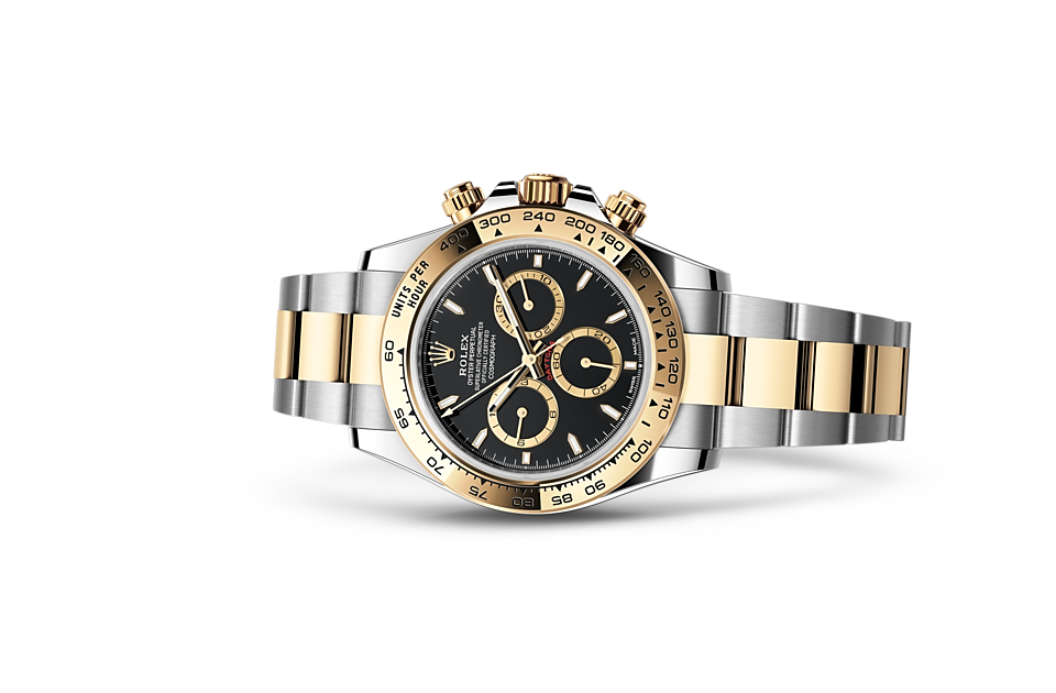 Rolex - COSMOGRAPH DAYTONA - Oyster, 40 mm, acier Oystersteel et or jaune