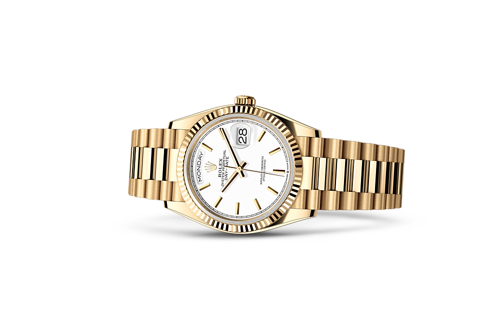 Rolex - DAY-DATE - Oyster, 36 mm, yellow gold