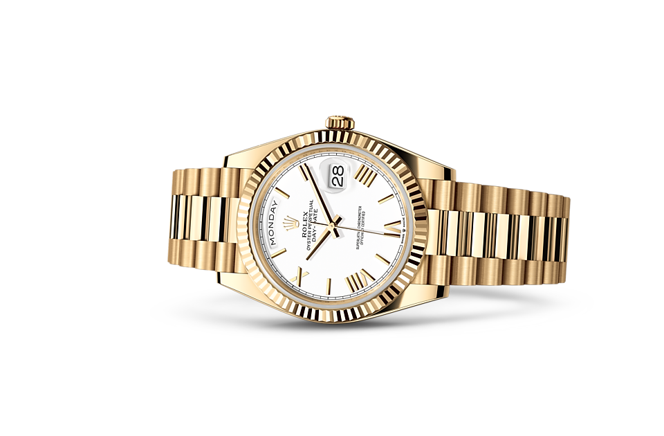 Rolex - DAY-DATE - Oyster, 40 mm, or jaune
