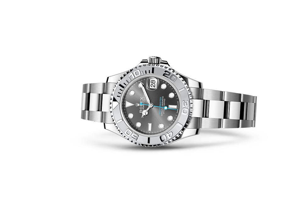 Rolex - YACHT-MASTER - Oyster, 37 mm, Oystersteel and platinum