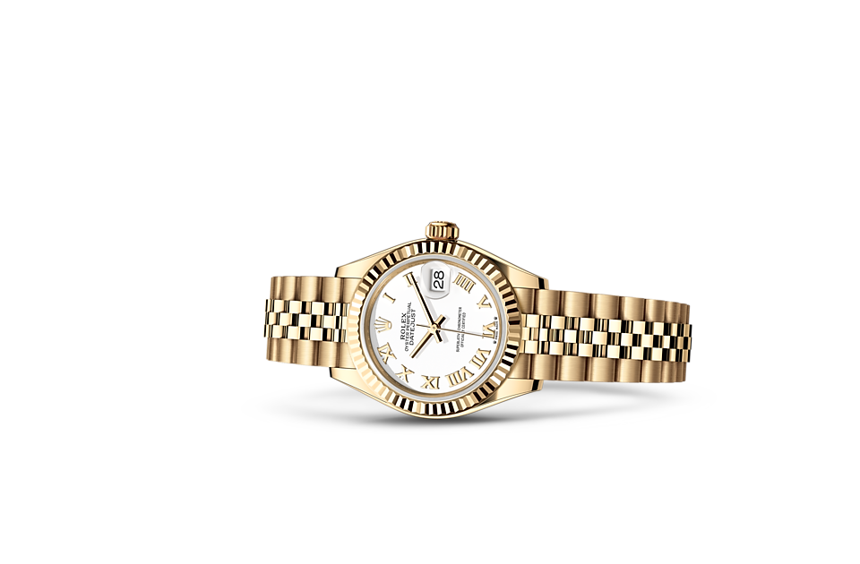 Rolex - LADY-DATEJUST - Oyster, 28 mm, or jaune