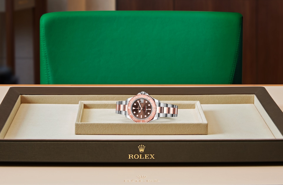 Rolex - YACHT-MASTER - Oyster, 37 mm, Oystersteel and Everose gold