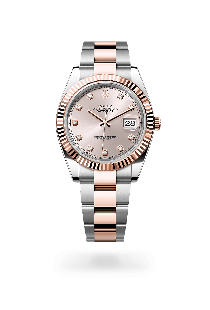 Rolex - Datejust 41 - Oyster, 41 mm, acier Oystersteel et or Everose
