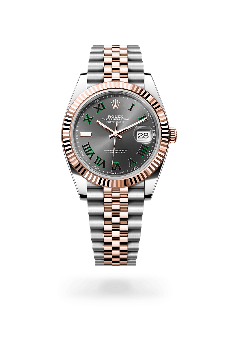 Rolex - Datejust 41 - Oyster, 41 mm, acier Oystersteel et or Everose