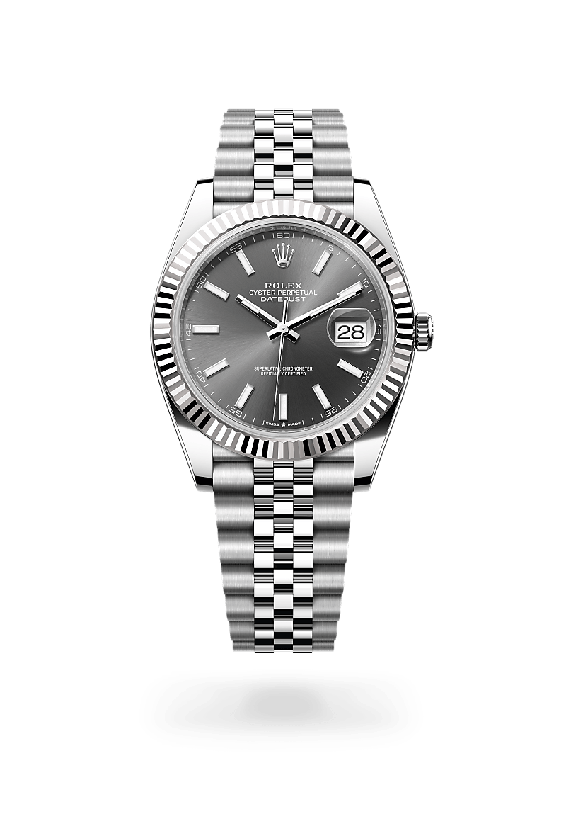 Rolex - Datejust 41 - Oyster, 41 mm, Oystersteel and white gold