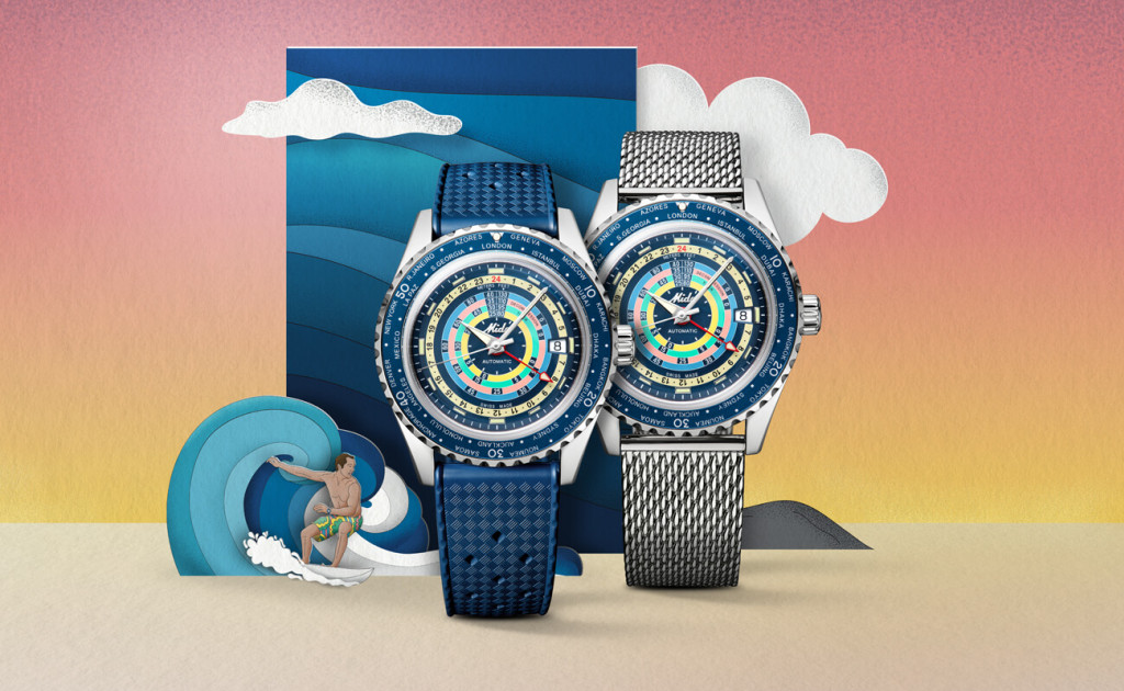 Mido Ocean Star Decompression Worldtimer GMT : From the 60s to today